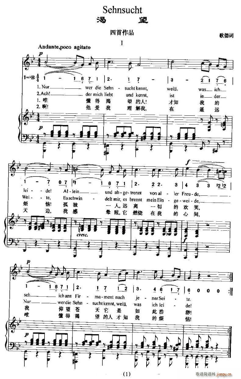 Sehnsucht(ָ)1