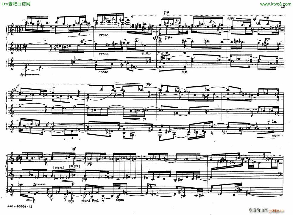 Bolcom 12 etudes for piano()13