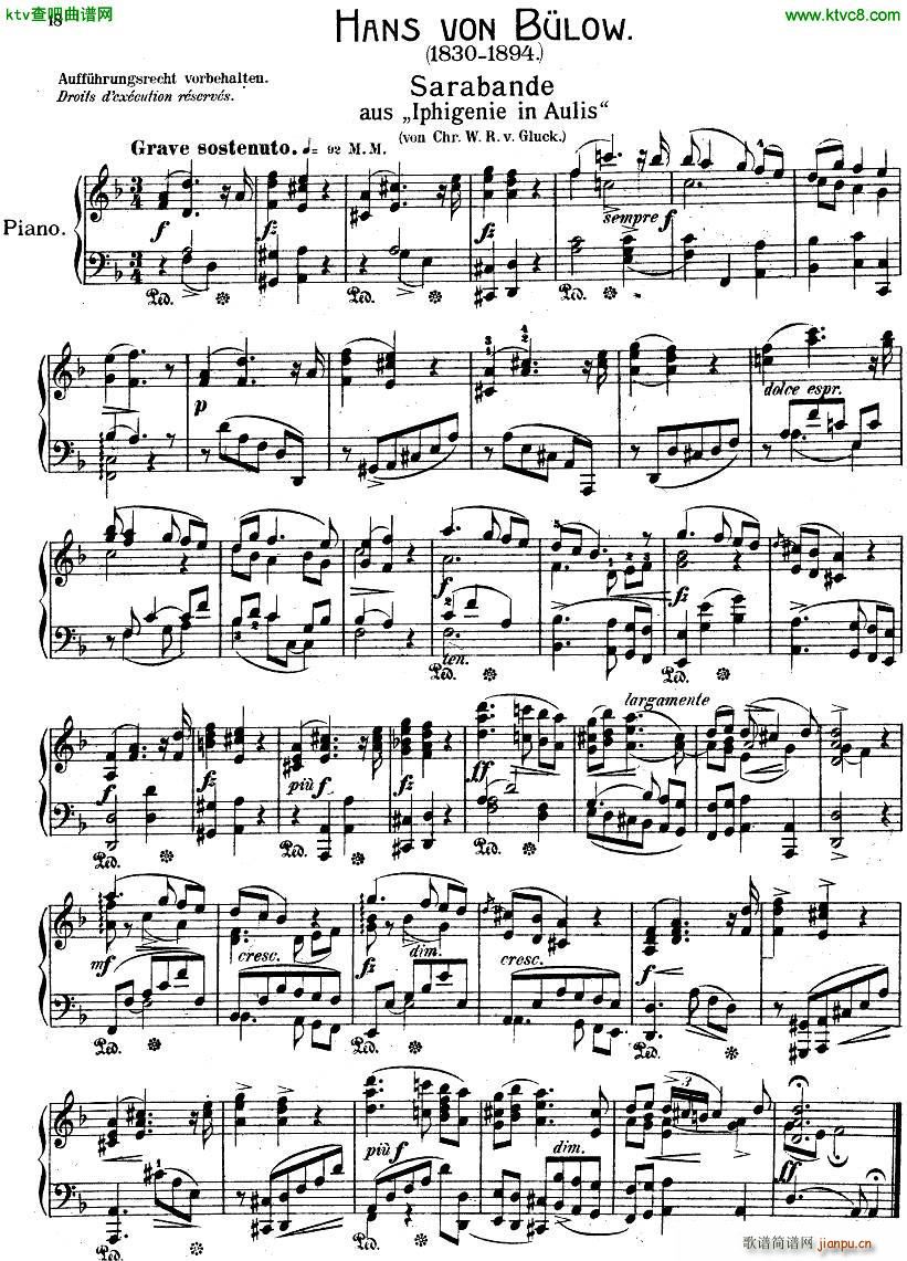 gluck sarabande()1