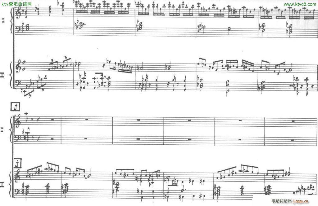 Bolling Sonata for Two Pianist no 2 Part1 1()10