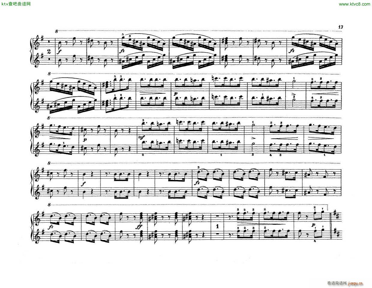 Anton Diabelli Sonates Mignonnes Op 150 Rondeau()20