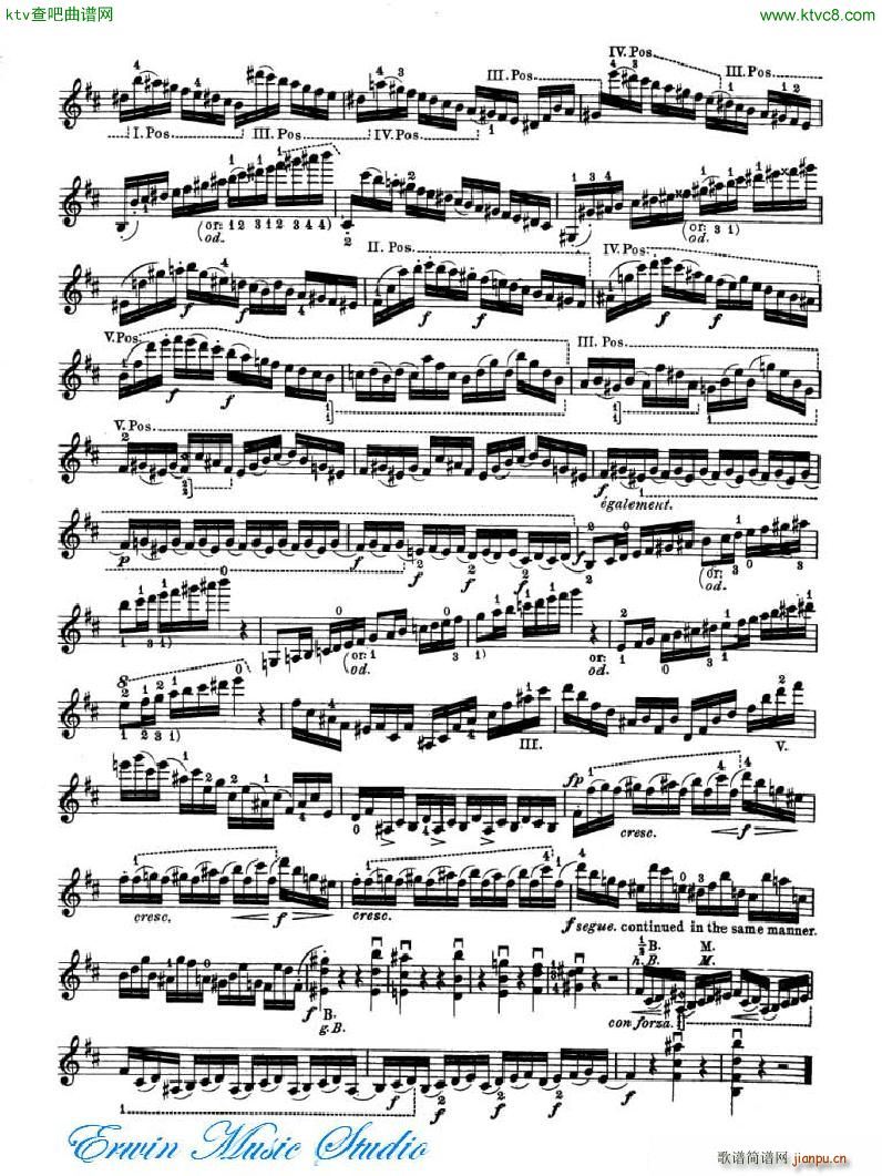޵ 24ϰPierre Rode 24 Studi Per violino 01 08(ʮּ)12