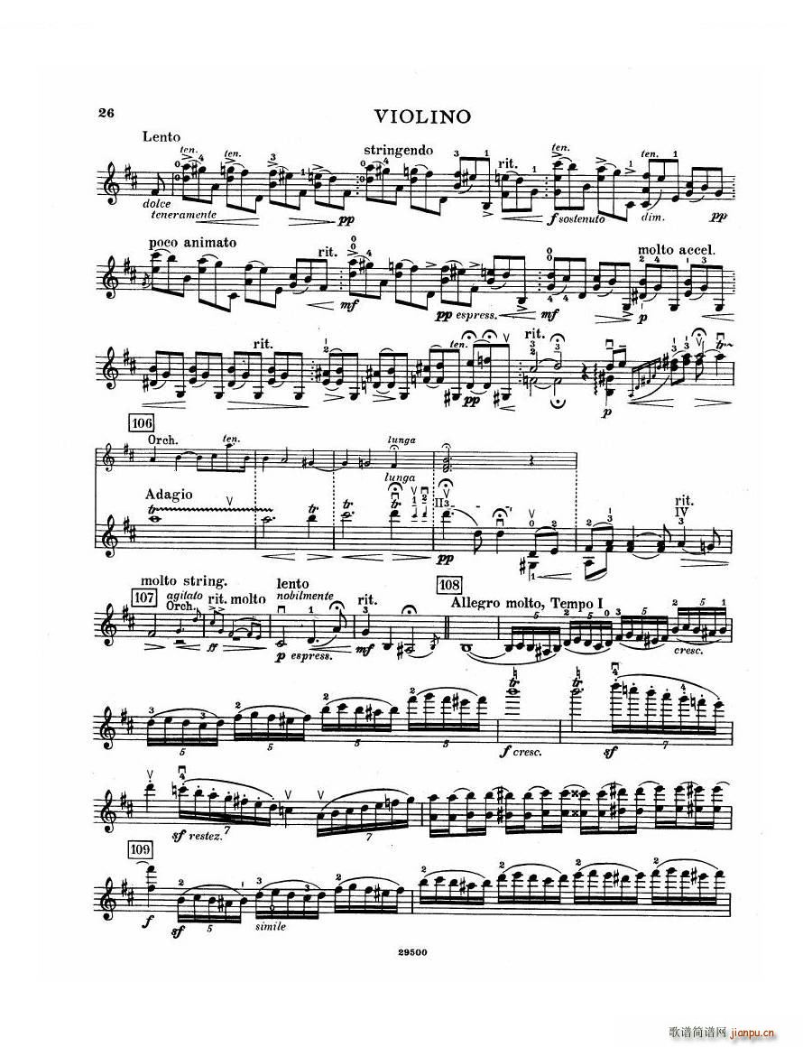 Elgar Violin Concerto Vn Violin Concerto Vn(ʮּ)26