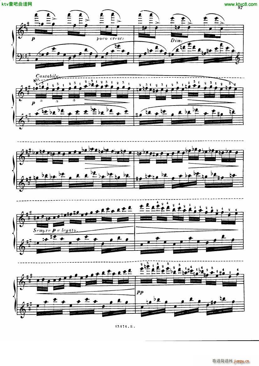Alkan op 39 12 Etudes in Minor Keys no 10(钢琴谱)6