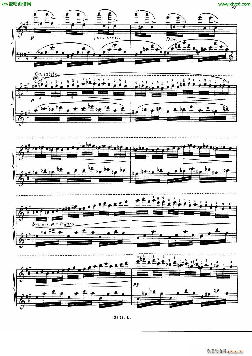 Alkan op 39 12 Etudes in Minor Keys no 10()6