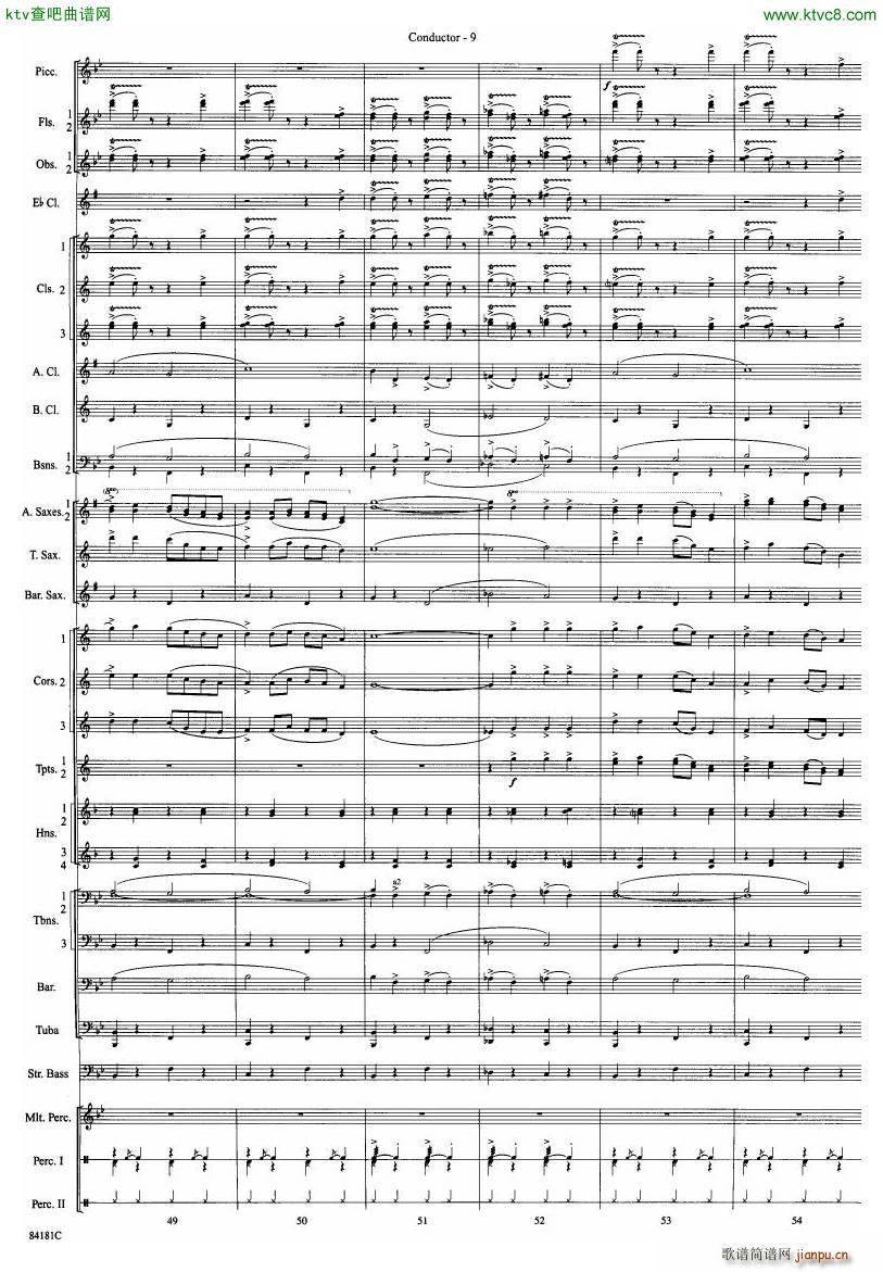 Anderson Sleigh Ride full score()10