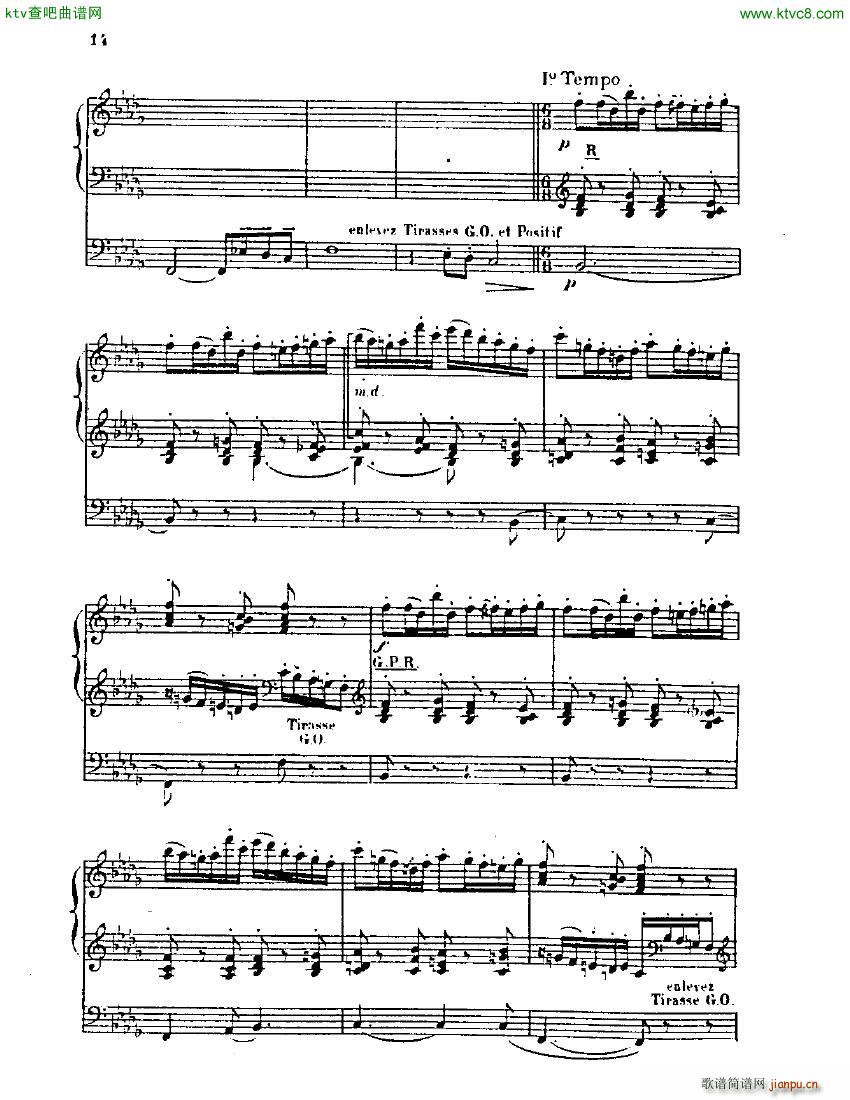 Blin Rene Symphonie mvt 1 solo organ()14