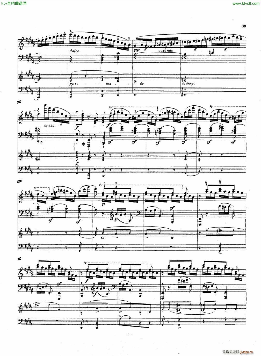 Hummel Piano concerto Op 89 II()31