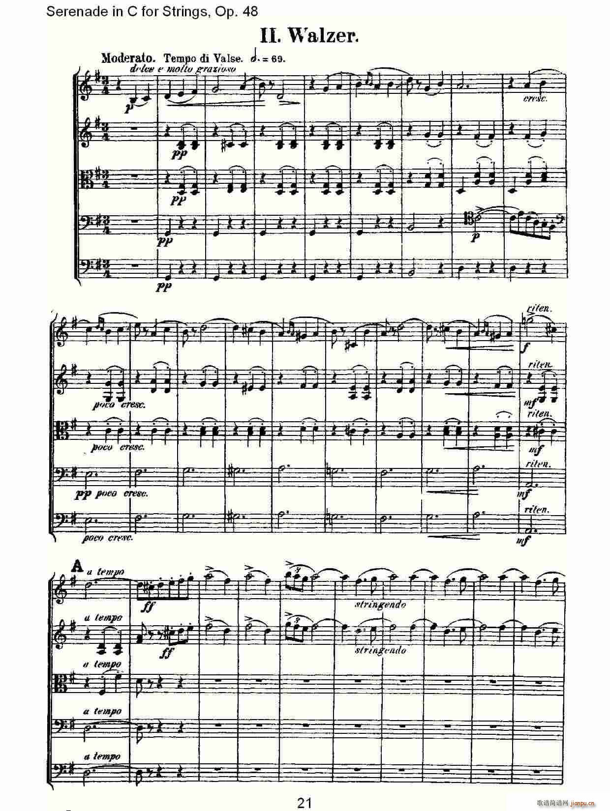 Serenade in C for Strings Op 48 CСҹ Op 48 ()1