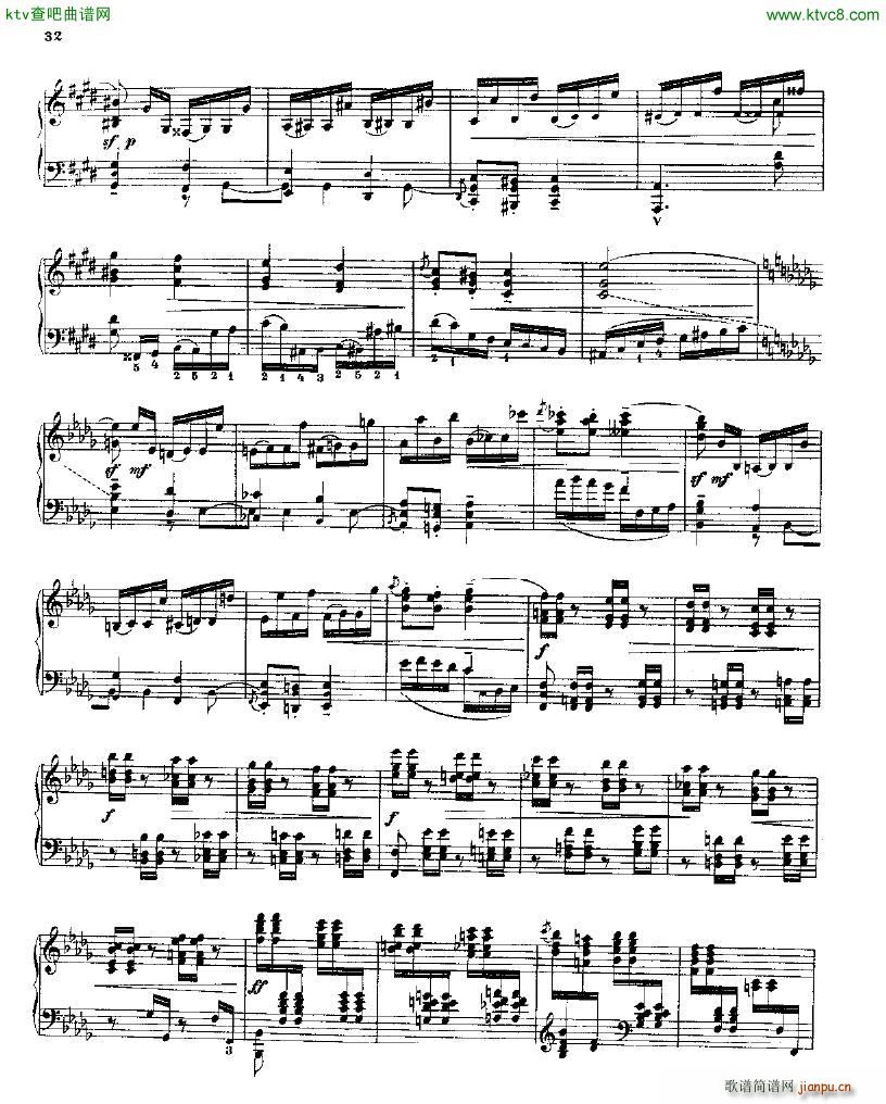 Balakirev Piano Sonata In B Flat Minor()31