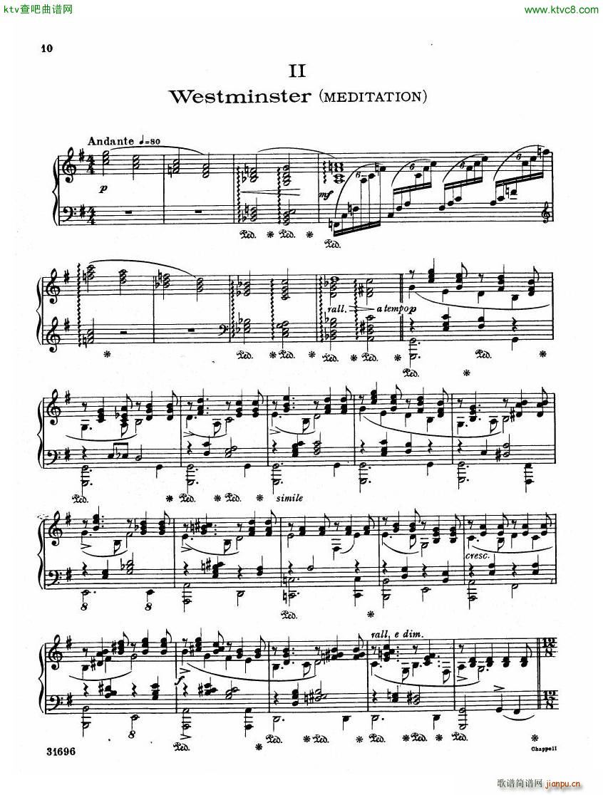 Coates London Suite Piano Suite()10