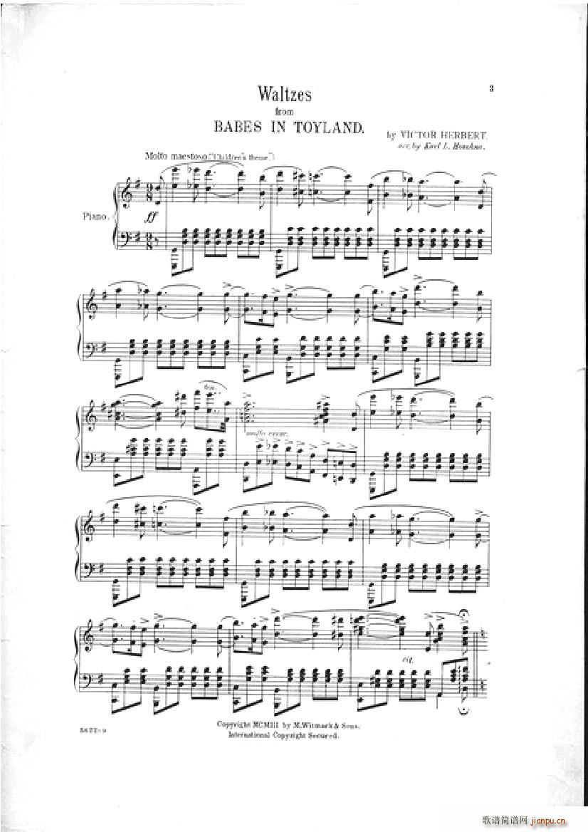 Victor Herbert Babes in Toyland 1 Waltzes()1