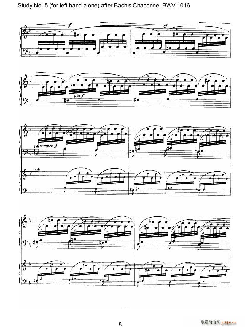 Bach Brahms BWV1016 Chaconne as Etude 5 left hand()6