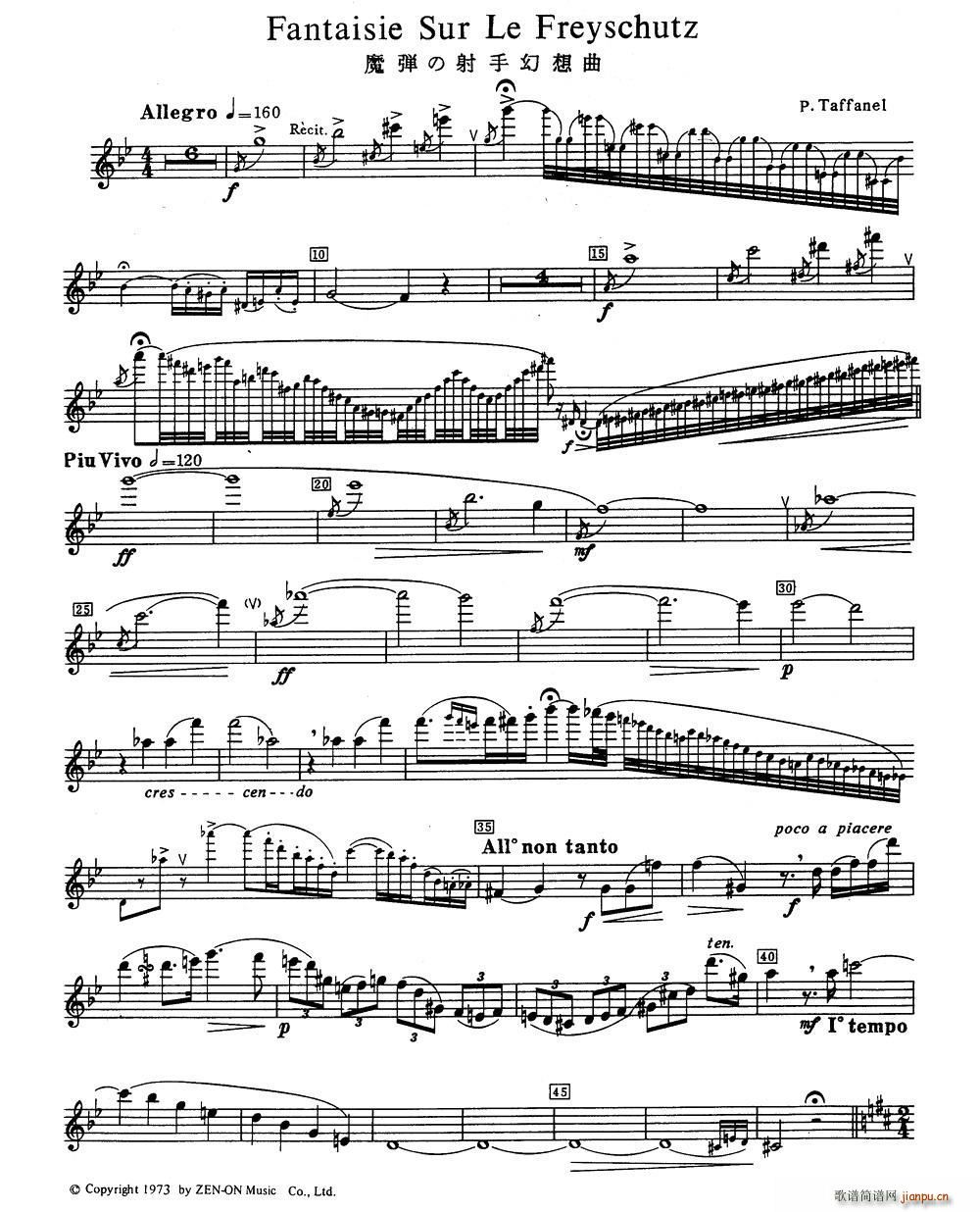 Fantaisie Sur Le Freyschutz ħֻ(ʮּ)1