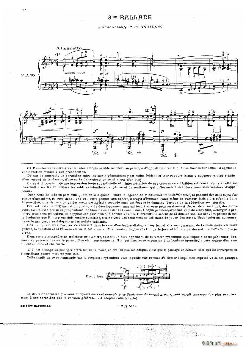 Chopin Cortot 4 Ballades()34