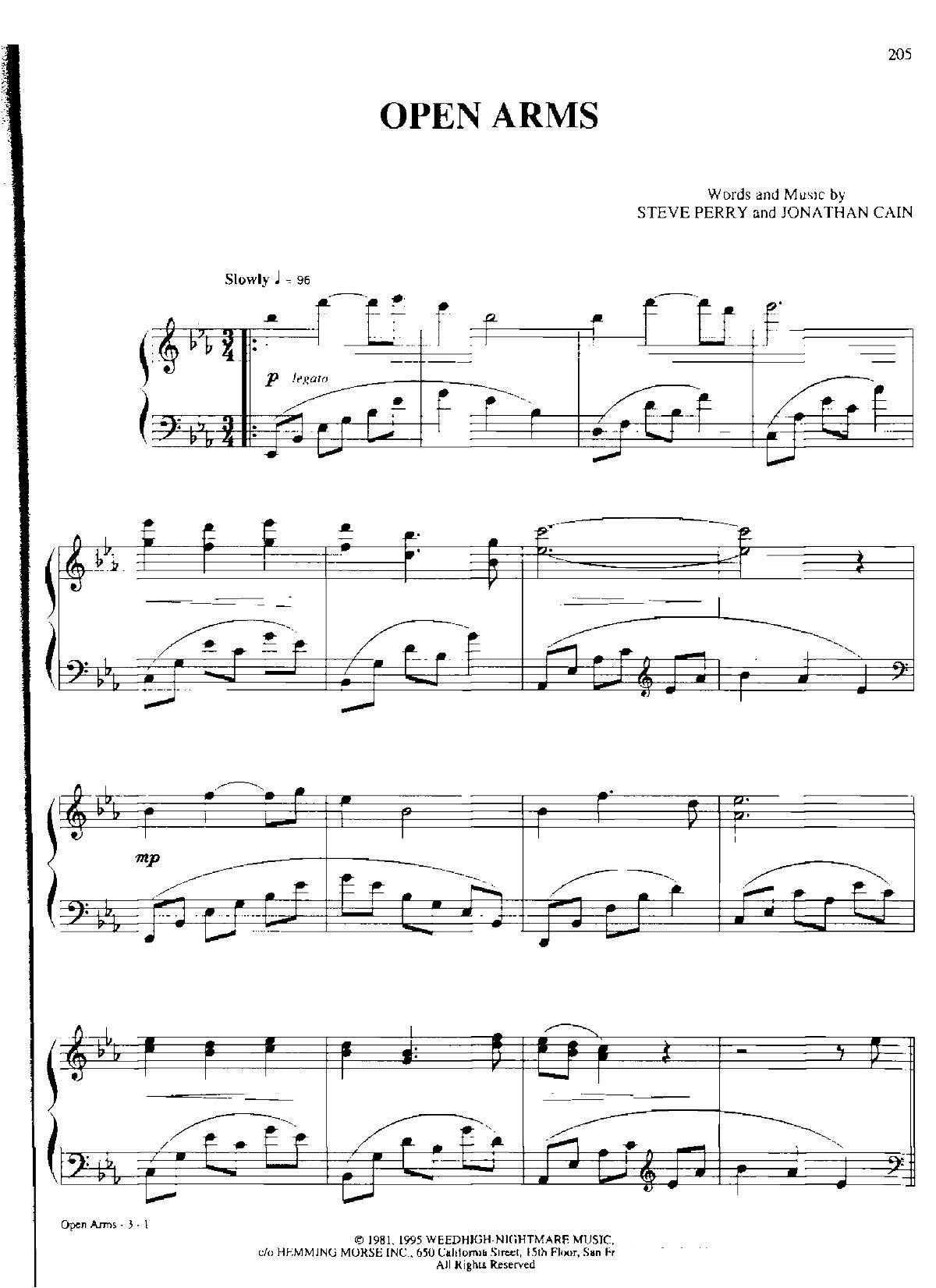 OPEN ARMS Dan Coates  ()1