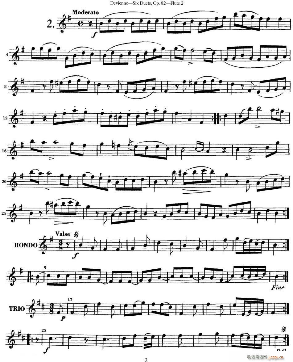 άѶСOp 82 Flute 2 NO 2()1