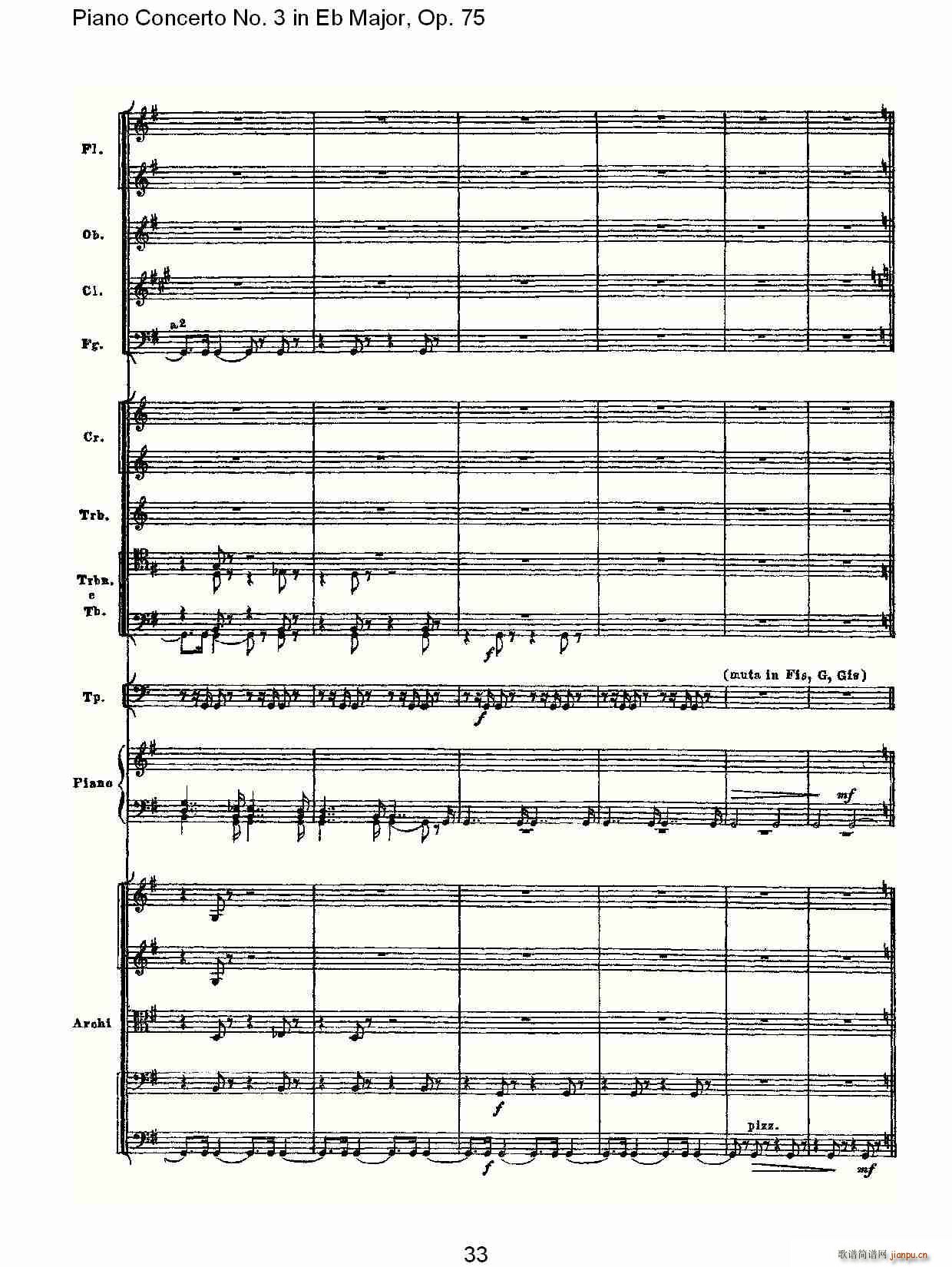 Piano Concerto No.3 in Eb Major, Op.75()3
