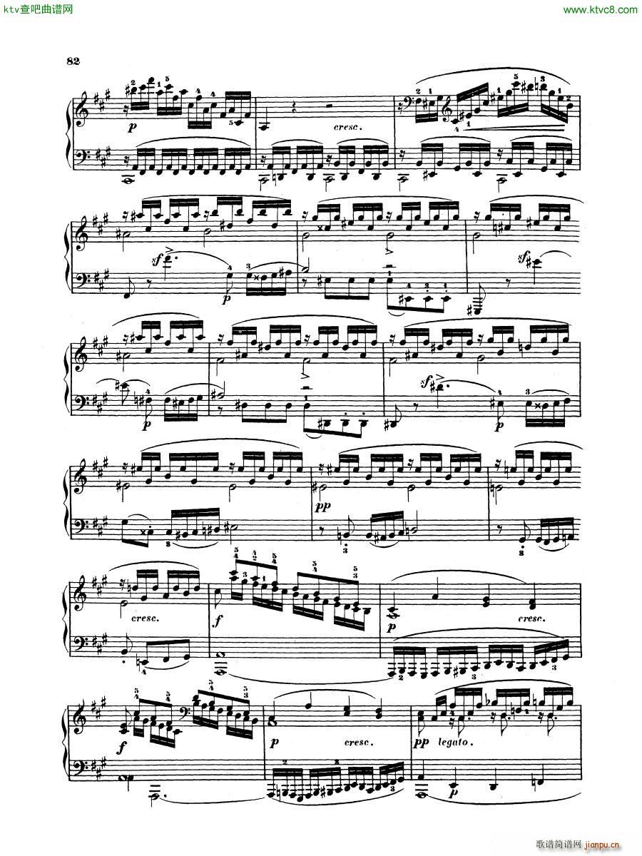 Hummel Sonata in F sharp minor Op 81()9