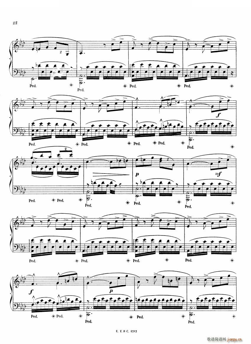Chaminade 6 Etudes Op35 һ 6 Etudes Op35 һ(ʮּ)22