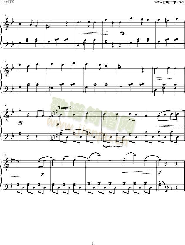 钢琴谱 > 小回旋曲 艺术家/歌手:  贝多芬-beethoven       点击