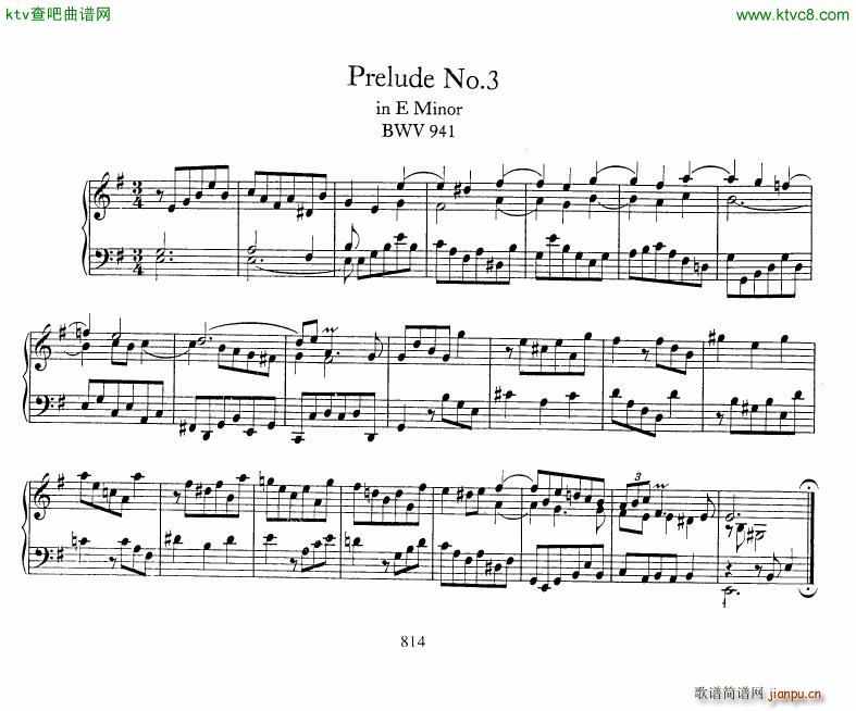 Bach JS BWV 939 943 5 Preludes()3