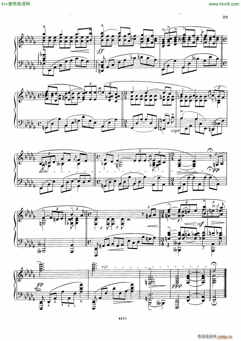 Bortkiewicz 10 Preludes Op 33()29