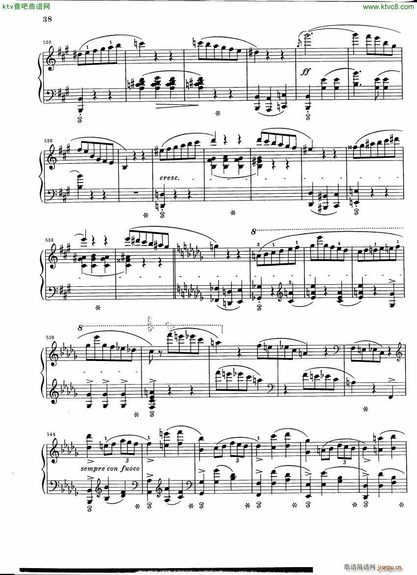 Chopin Scherzo B flat minor Henle()16