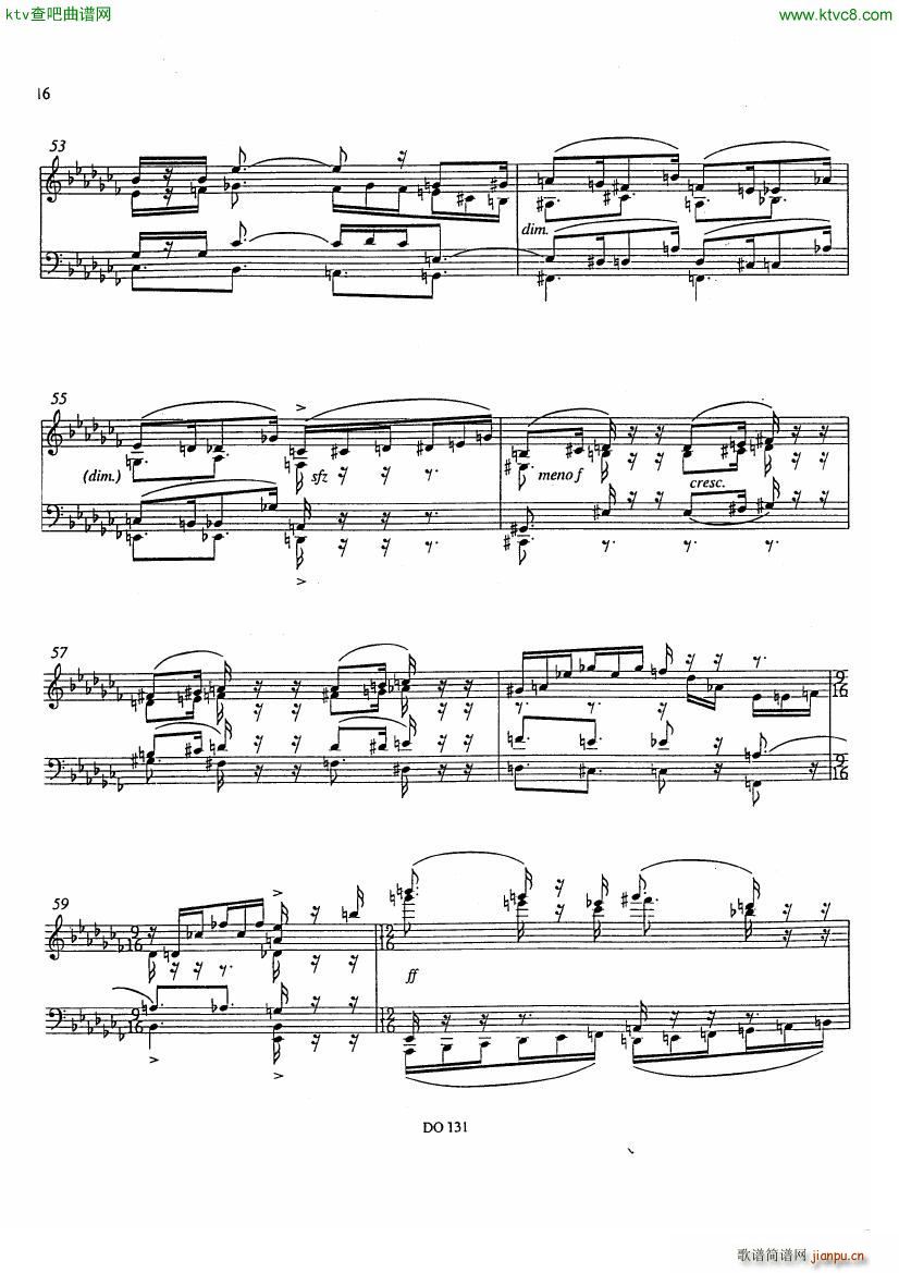 Etude No 12 Prlude et Fugue()14