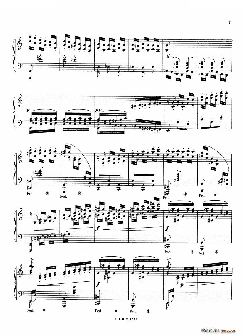 Chaminade 6 Etudes Op35 һ 6 Etudes Op35 һ(ʮּ)7