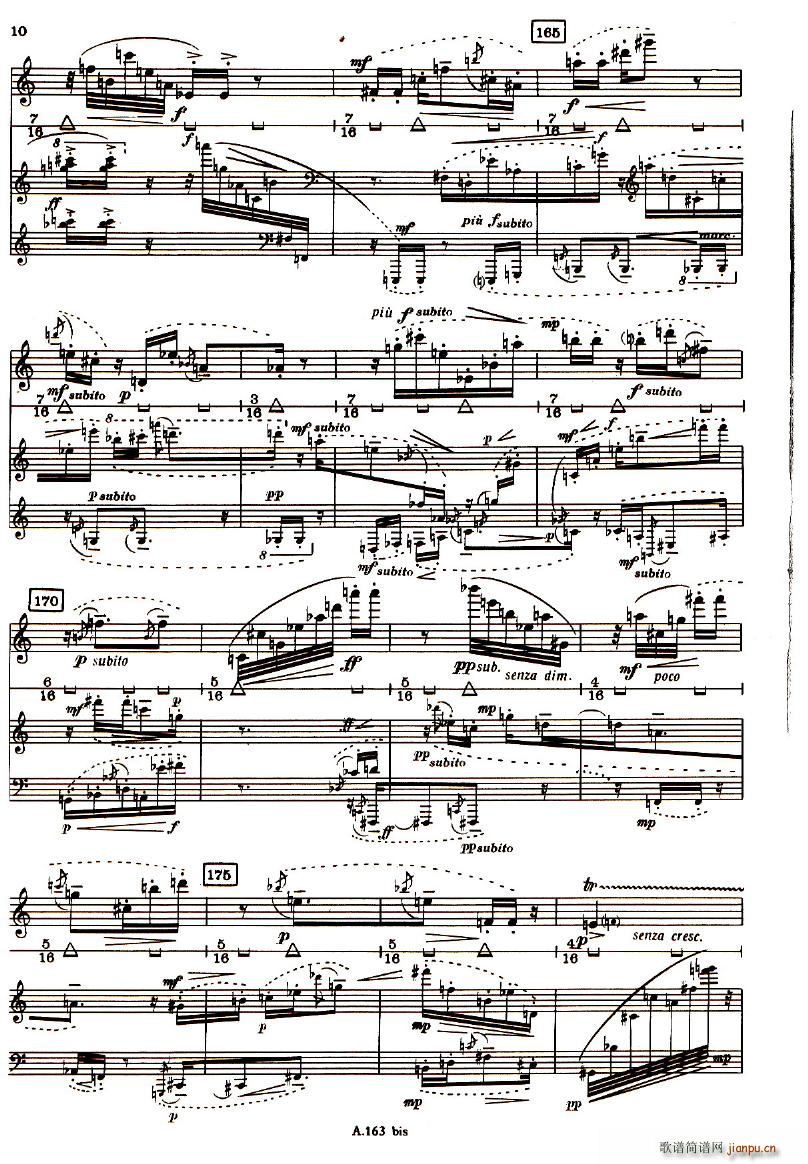Boulez Sonatine Pour Flute Et Piano()10