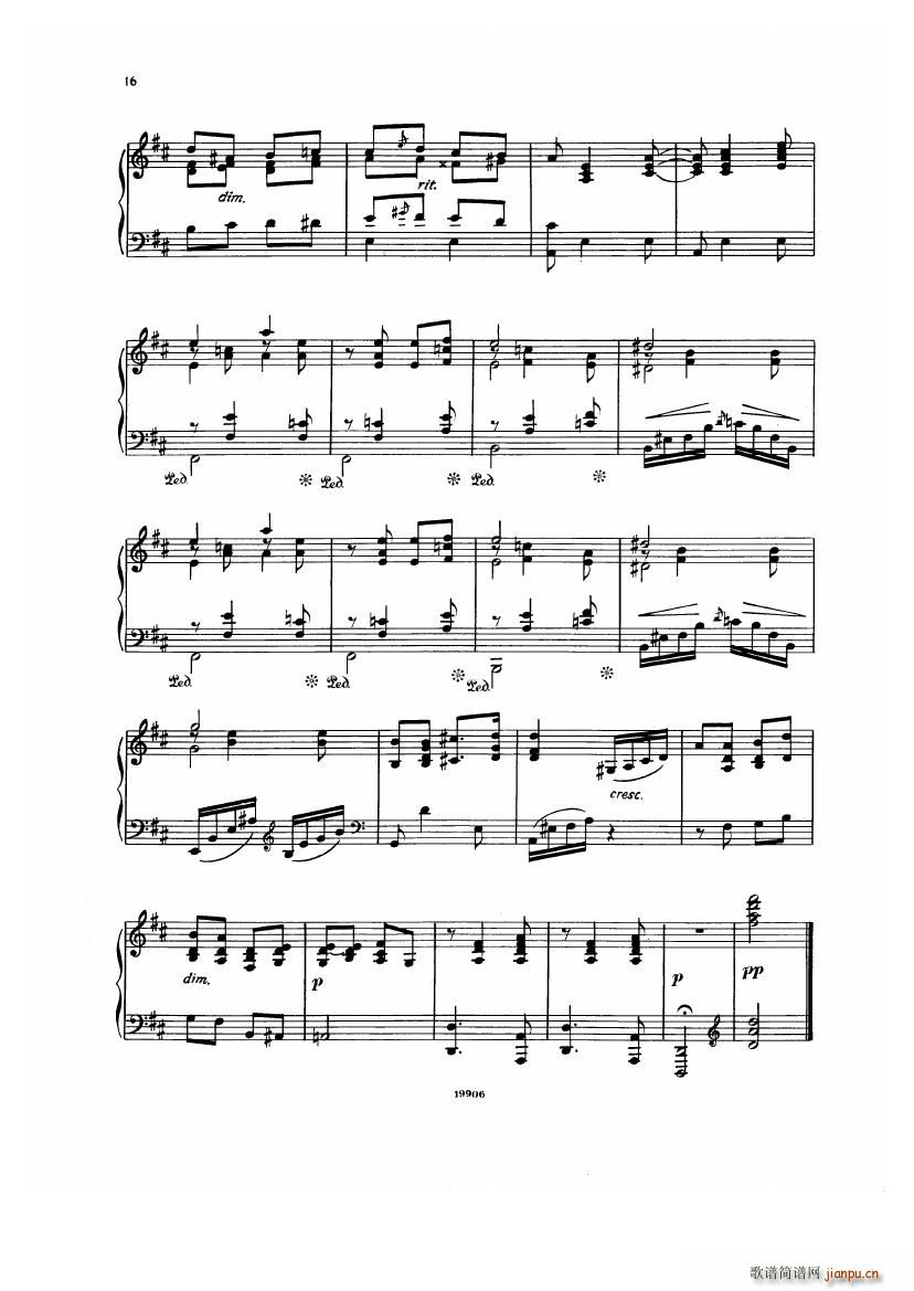 Albeniz op 65 Etudes no 1 7()16