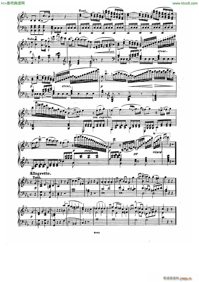 Hummel Mozart K491 Klavierkonzert()18