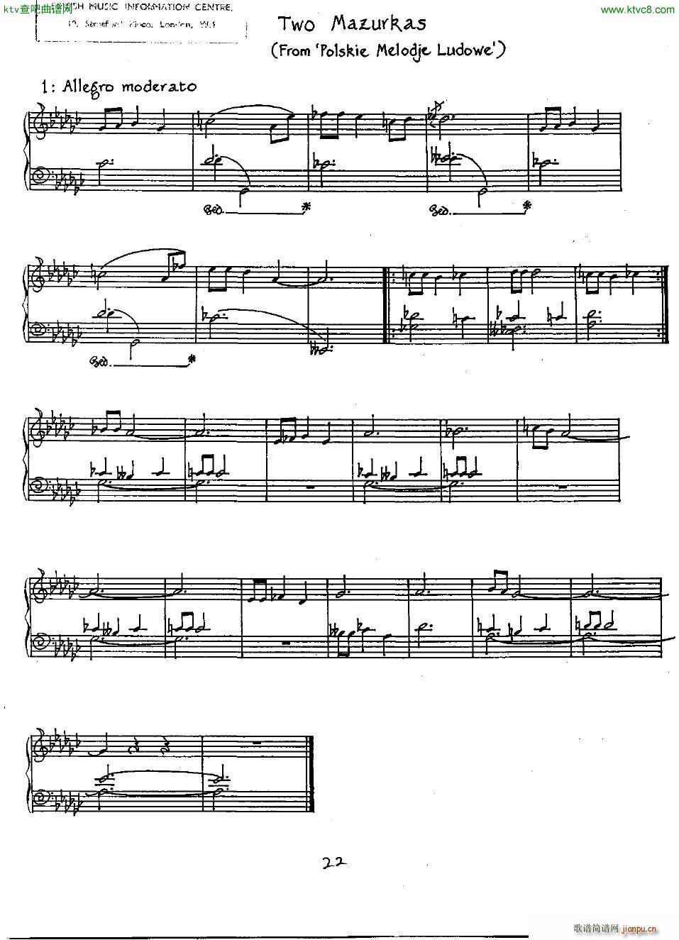 Finnissy Two Mazurkas()1