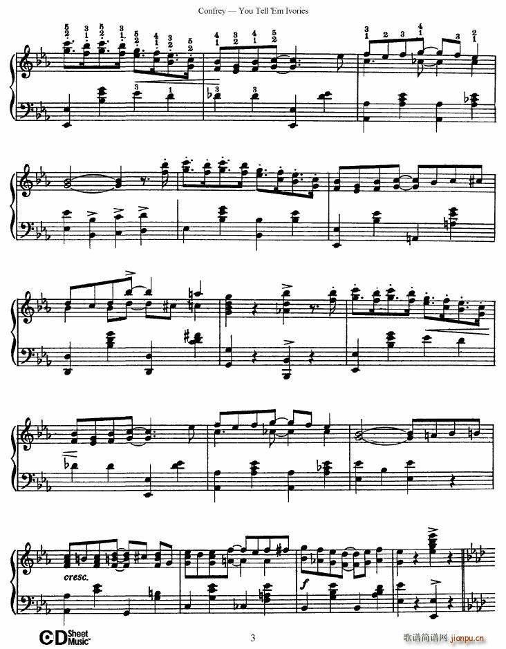 Confrey You Tell Em Ivories()3