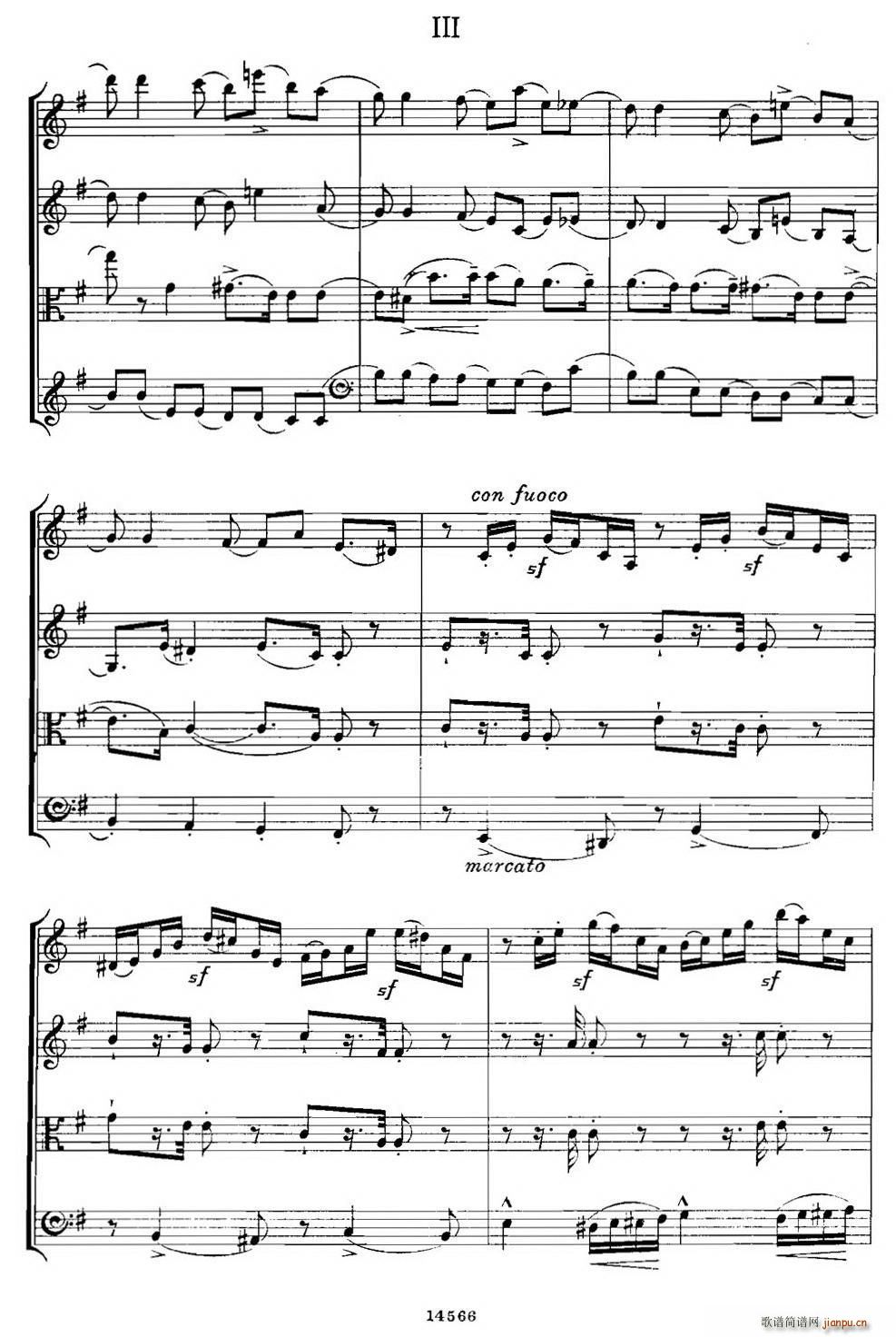 QUARTET Op 83  ()25