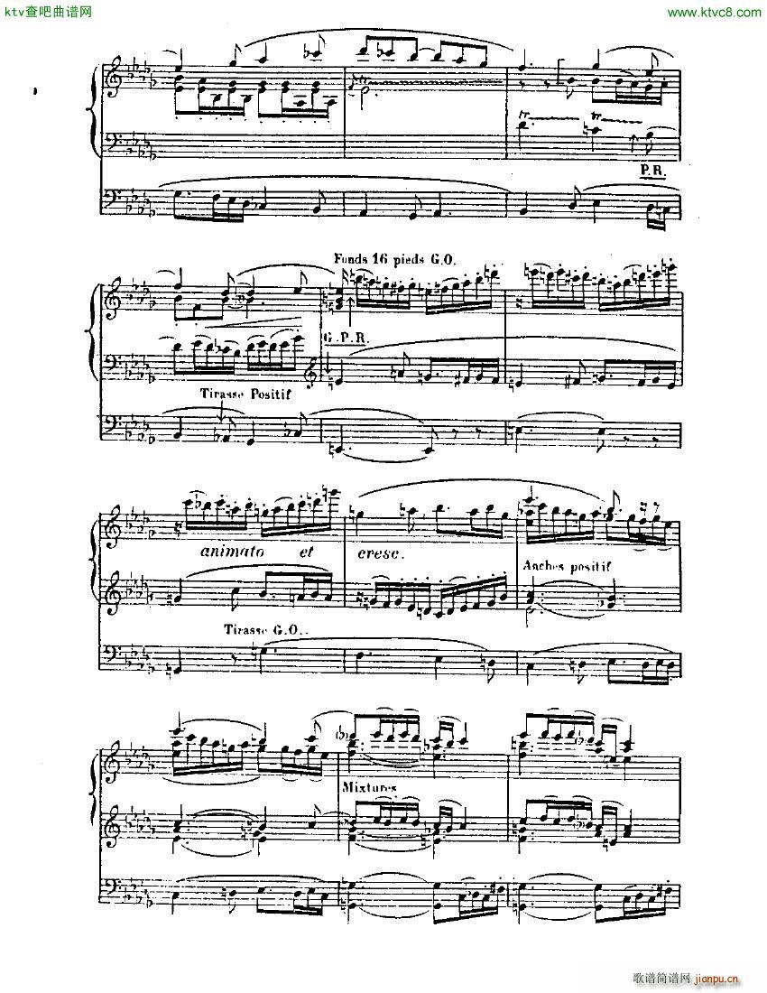 Blin Rene Symphonie mvt 1 solo organ()6