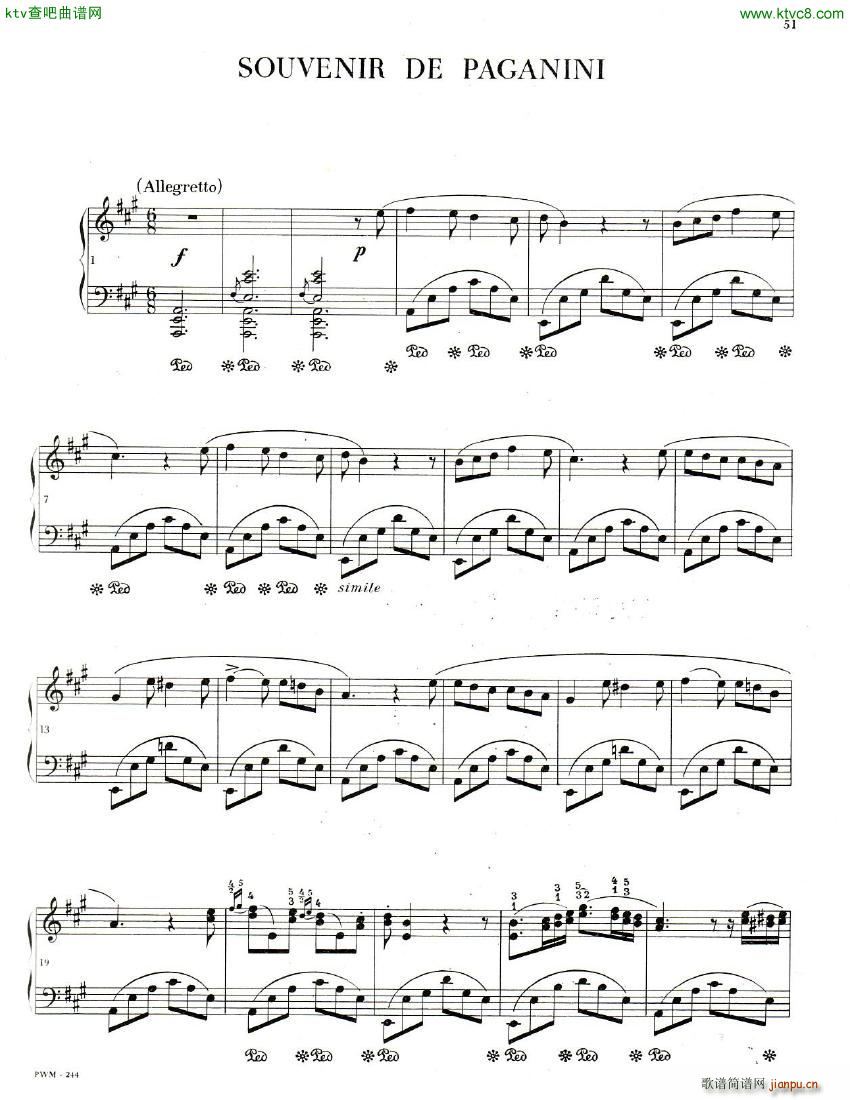 chopin variation sur un souvenir de paganini()1