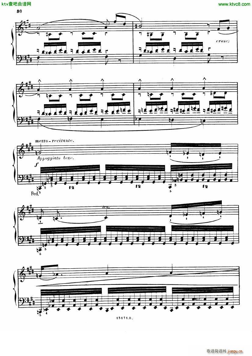 Alkan op 39 12 Etudes in Minor Keys no 9(钢琴谱)7