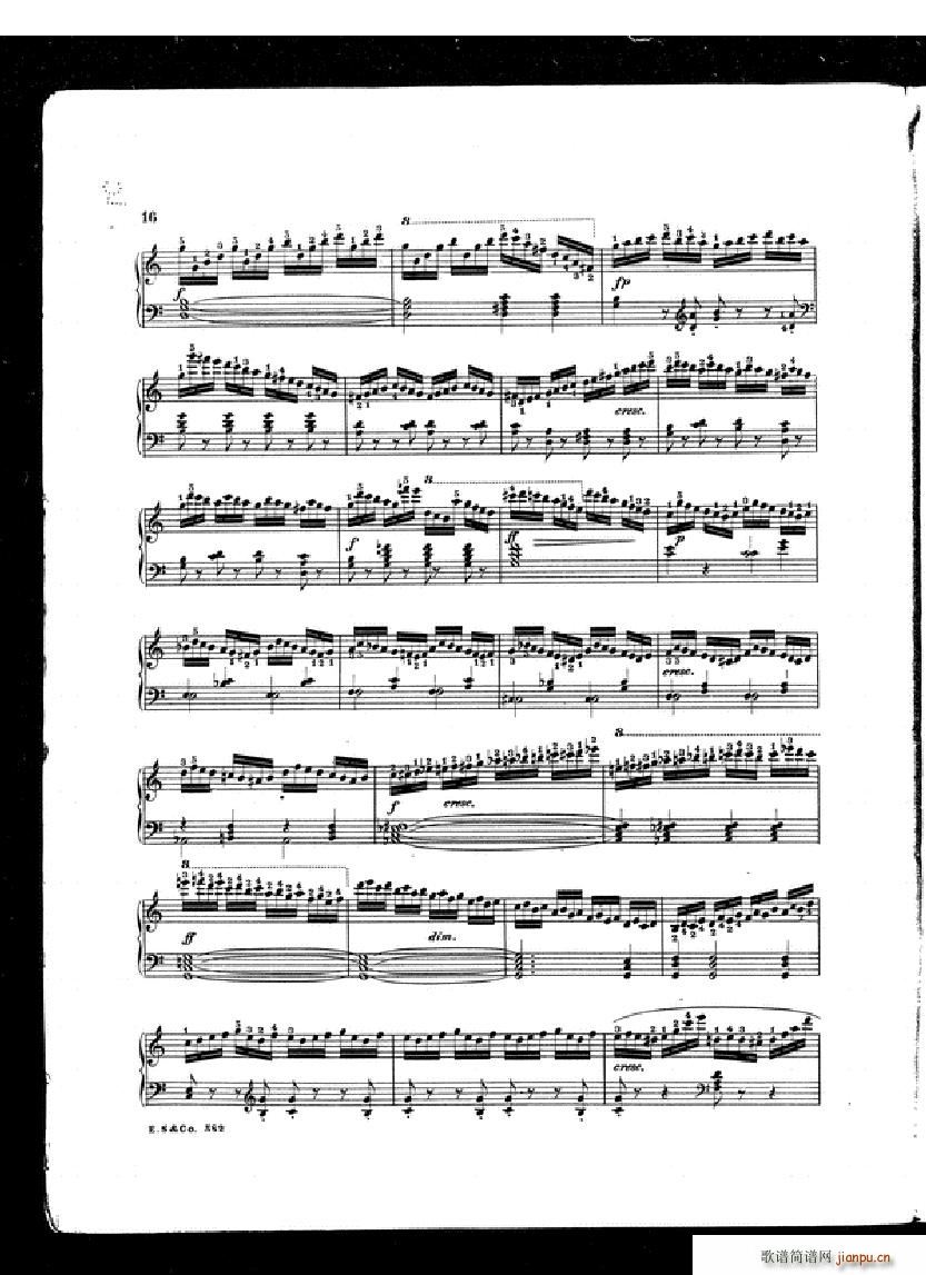 Czerny School of Velocity book 1 Op 299()14