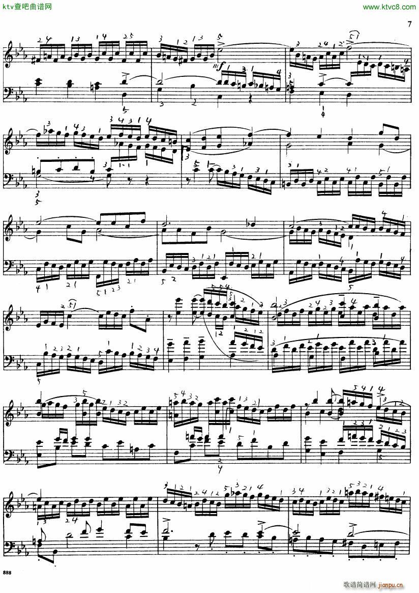 Bach JS BWV 552 Prelude and Fugue in Eb arr Busoni()7