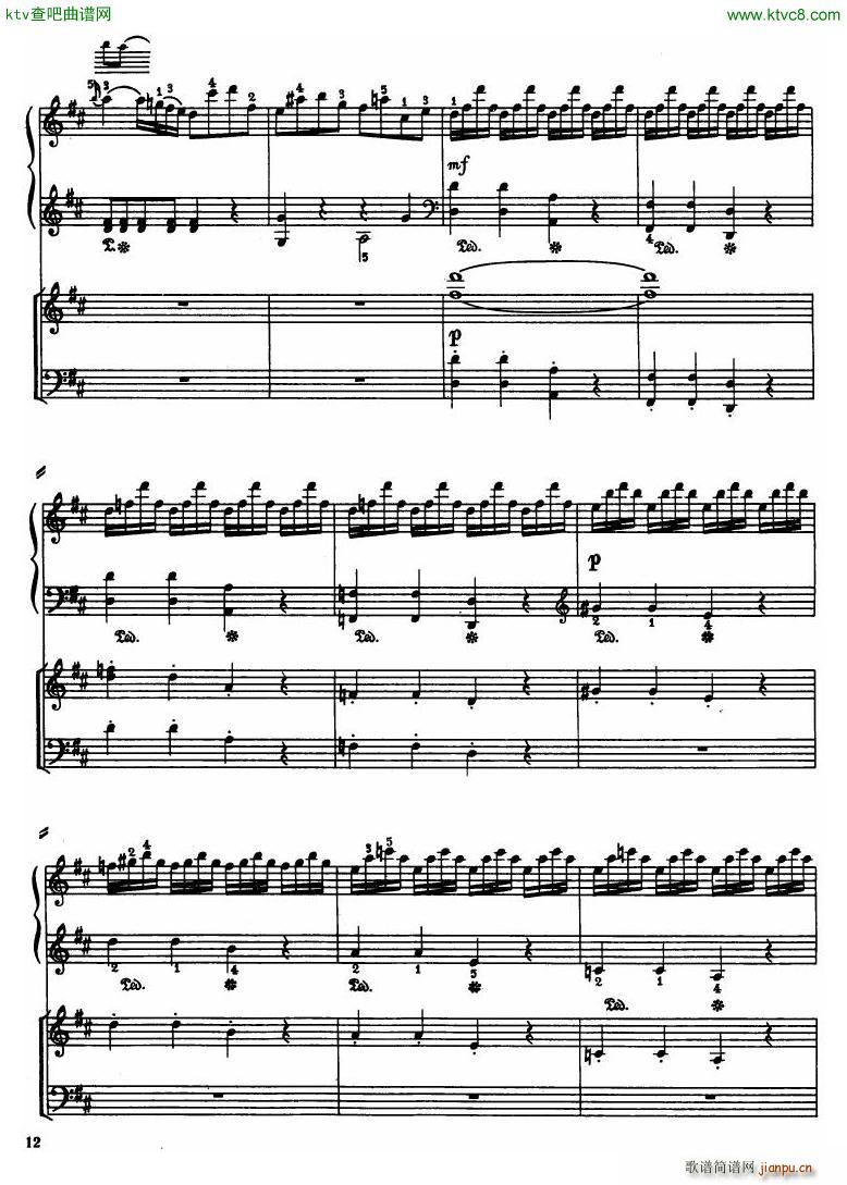 Haydn Piano Concerto in D Major 2pf()10
