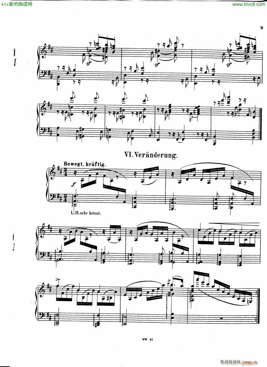 Herzogenberg 8 Variations op 1 3()8