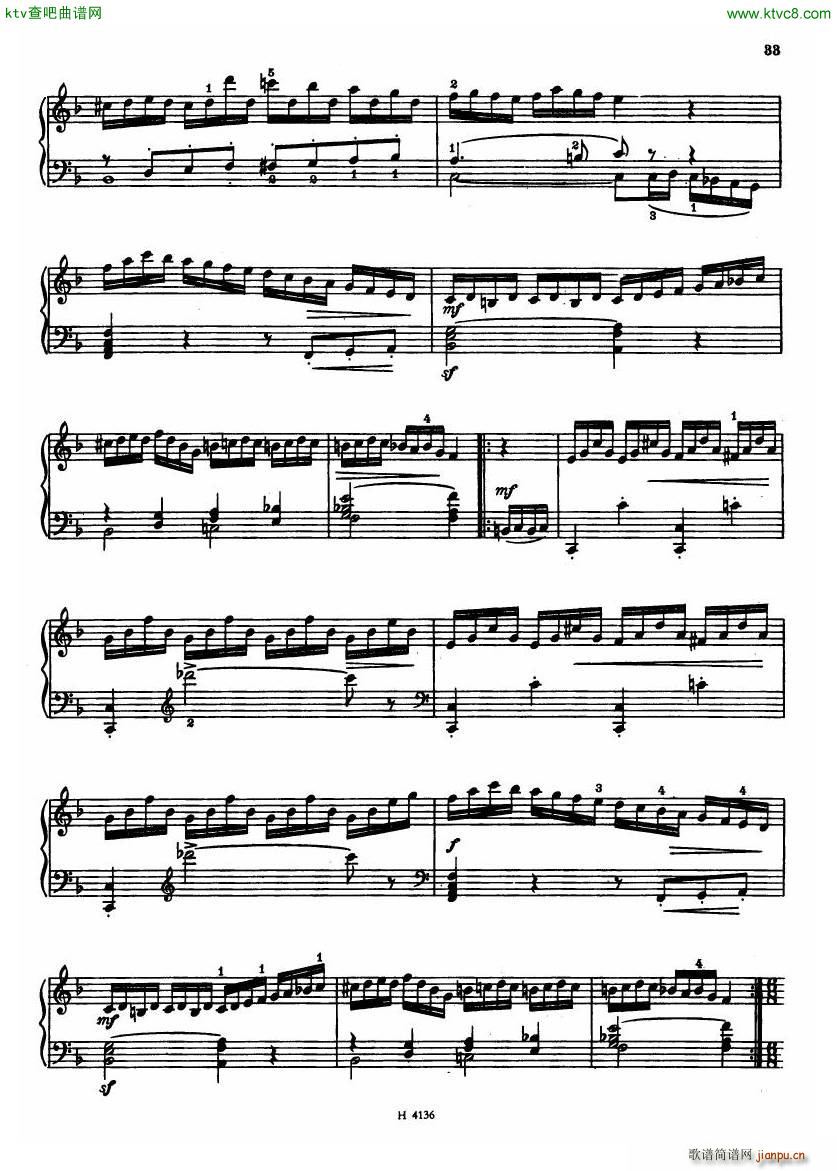 Czech piano variations from 18th century()31