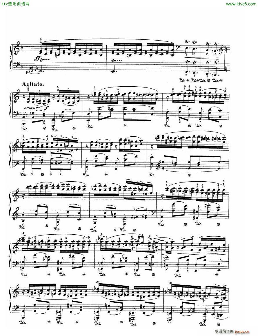 Chopin Ballade no 2 in F op 38()7