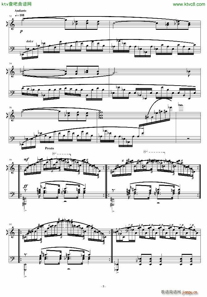 Etude in A Minor()5