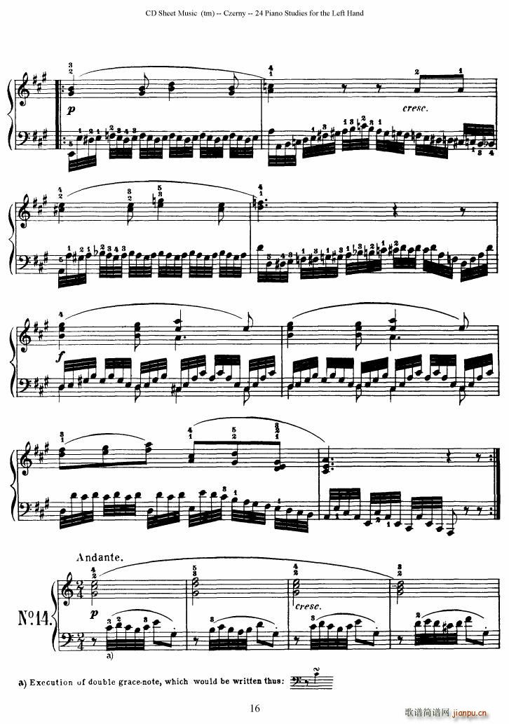 Left Hand Etudes()16