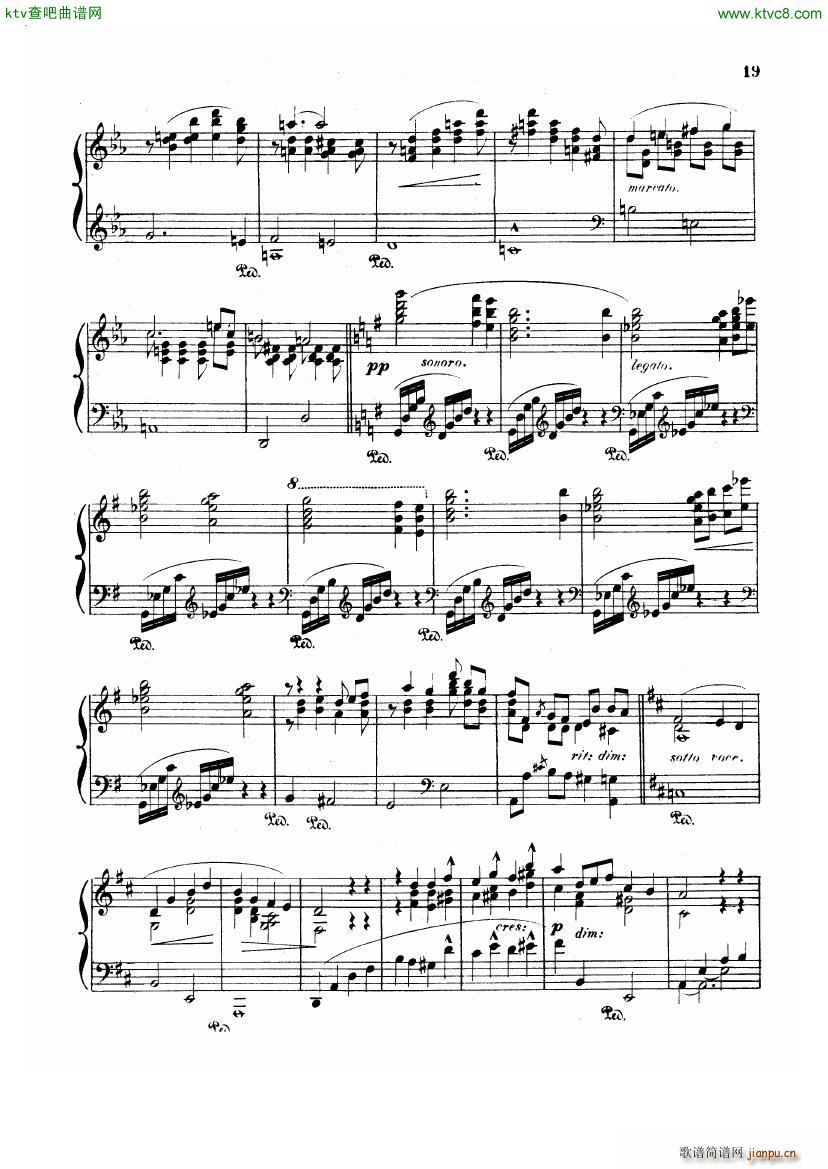 Albeniz op 82 Piano Sonata no 5()19