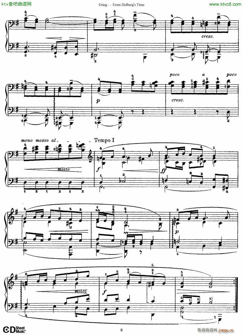 Grieg From Holberg s Time 1 5()8
