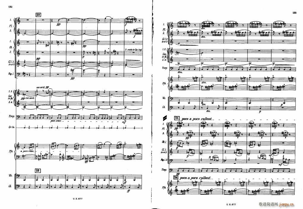 Bartok SZ 83 Piano Concerto No1 Full Score ()26